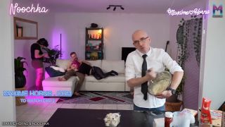 Bareback Creampie Delivroobignole - Getting fucked and breed next to her date with  Maxime Horns Noochka and Davy-3