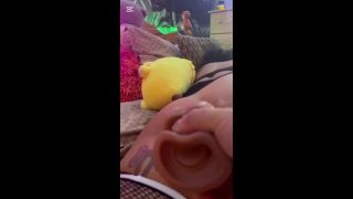 Pov Hubby playing with milf while shes streaming live-6