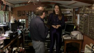 AAASpankingALEESHA'S TOOL SHED SPANKING ALEESHA FOX-1