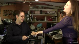 AAASpankingALEESHA'S TOOL SHED SPANKING ALEESHA FOX-9