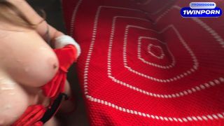 Onlyfans - Hot Stranger Made Me Believe In Christmas By Fulfilling My Cherished Wish, Sex With Santas Girl ARIEL - Hardcore-9