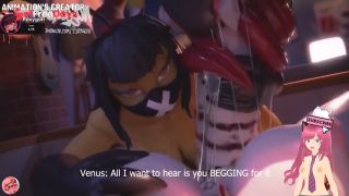 Mawile from Pokemon eats busty Futanari girls cock Poxygon animation - Jazziuu-2