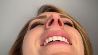 clip 38 SneezeGoddess – Extreme Close Up Sneezing and Nose Blowing, gay spit fetish on masturbation porn -2