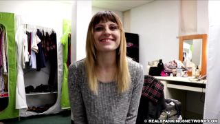 free online video 43 Mable is Strapped and Paddled by The Dean (Part 1 of 2) - leather - femdom porn femdom spanking-1