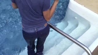 free video 20 jessa rhodes primal fetish fetish porn | Wet T Shirt and Jeans in Pool | feet-1