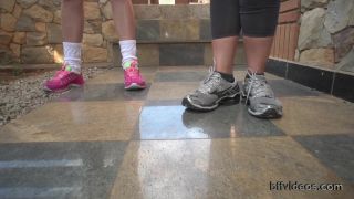 Foot humiliation – Bffvideos – Worship Goddesses Sweaty Feet After Gym Pt.1 on feet femdom facesitting-0