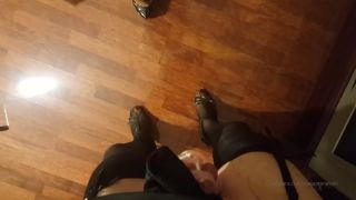 adult video clip 9 MISTRESS ANTONELLA  — Poppers In Chastity Belt For Her Bitch, And Champagne and Strap-On, femdom models on toys -5