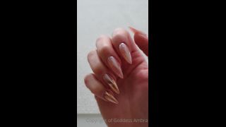 Goddessambra - so what do you think about my new set of super glossy claws manicure stilettonails 28-04-2021-2