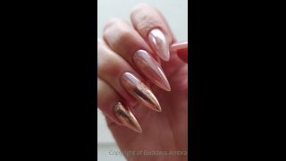 Goddessambra - so what do you think about my new set of super glossy claws manicure stilettonails 28-04-2021-7