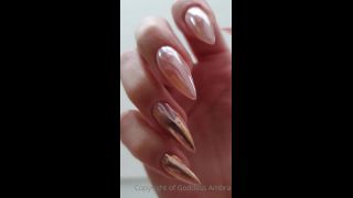 Goddessambra - so what do you think about my new set of super glossy claws manicure stilettonails 28-04-2021-8