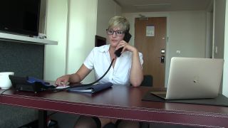 Hannah brooks - hot secretary gets horny in the office-1