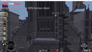 so i ended up building castle wolfenstein in minecraft again-2