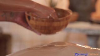 Hot oily ecstasy with Brazil beauty massage Anastasia Brokelyn, Luna Corazon-6