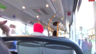 xxx clip 11 Lena-Loch - Unglaublicher Public-Fick-Cumshot im Linienbus UNCUT on german porn passionate hardcore sex-4