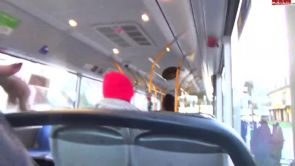 xxx clip 11 Lena-Loch - Unglaublicher Public-Fick-Cumshot im Linienbus UNCUT on german porn passionate hardcore sex