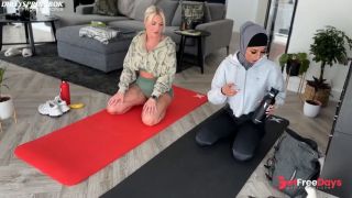 [GetFreeDays.com] Emily shows Hijabi Aaliyah how to relax after their gym workout Porn Clip January 2023-0