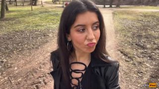 Katty West Cumwalk In Public Park (Amateur porn)-7