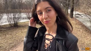 Katty West Cumwalk In Public Park (Amateur porn)-9