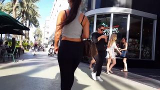 Candid voyeur best spandex ass thick vpl walking-6