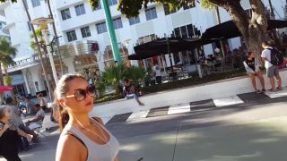 Candid voyeur best spandex ass thick vpl walking-9