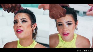 Kylie Rocket Deepthroat Threesome with Double Blowjob and Fa-9