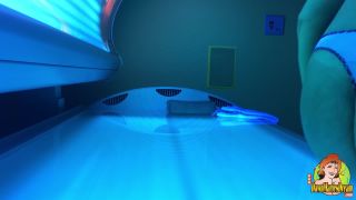 Dawn Marie – Naughty in the Tanning Bed, femdom domina on bbw -0