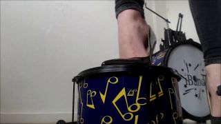 InkedDutch - Goddess Carmen plays drums (crush video)-5