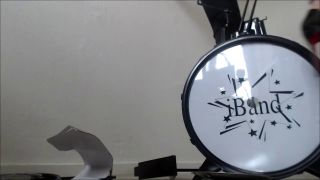 InkedDutch - Goddess Carmen plays drums (crush video)-6