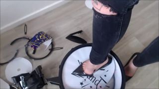 InkedDutch - Goddess Carmen plays drums (crush video)-7