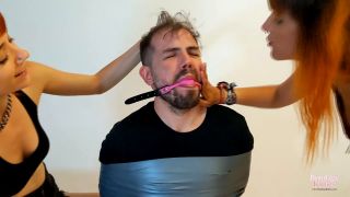 BONDAGE KITTIES: "JACK TIED IN CHAIR AND FACE LICKING BY 2 SEXY GIRLS - SPANISH (SUB:ENGLISH)" (1080 HD) (2024)-5