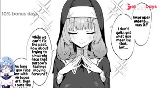 A Sisters Absolute Defeat Until an Innocent Nun Enters Heat and Indulges in Passionate Mating Sex 2-2
