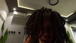 Milf Fuck Ebony milf fucks her duck and the cameraman got horny and fucked her in the ass-8