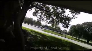 xxx clip 39 ManyVids presents TianaLive in Flashing And Front Yard Squirt on fetish porn belly fetish porn-5