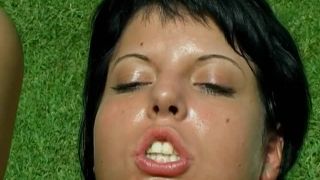 adult xxx clip 12 cruel femdom masturbation porn | Laying in the sun makes me so horny | brunettes-6