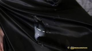 free porn clip 41 Spunk Over Satin - silk - femdom porn satin blouse fetish-9