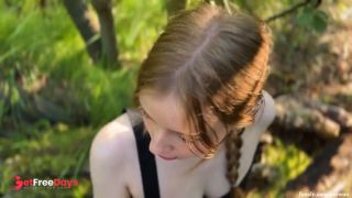 [GetFreeDays.com] BEST blowjob in the FOREST from a Blonde with Green eyes Sex Stream May 2023-4