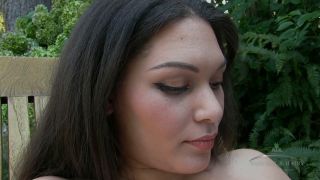 6257 Marie Expores Her All-Natural Body Outside Under The Sun-1