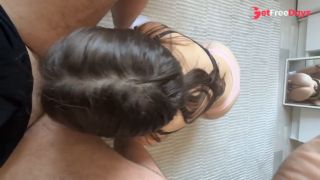 I go without panties in front of my stepbrother so that he gets excited and cums in me-2