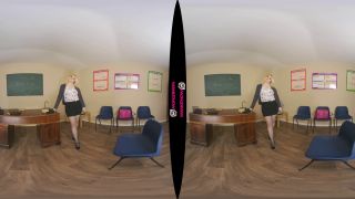 Busty JOI Teacher Wants To See Her Students MASSIVE DICK! (VR 180 3D-0