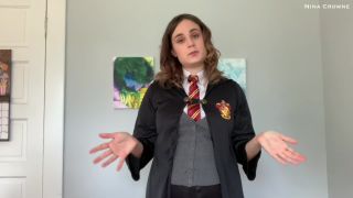 porn clip 8 Nina Crowne – Hermione’s Uses Your Sex Energy Part 1, pvc fetish on masturbation porn -1