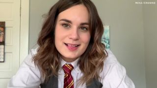 porn clip 8 Nina Crowne – Hermione’s Uses Your Sex Energy Part 1, pvc fetish on masturbation porn -2