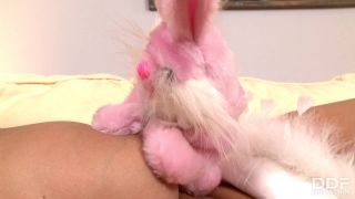 0Day 0779 Easter Bunny Solo. Eve Angel Toys With Her Trimmed Pussy-6