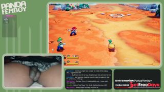 [GetFreeDays.com] PandaFemboy Plays Mario and Luigi Brothership Part 1 Porn Leak March 2023-7