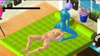 magentastar - Alien fucks her human pets-6