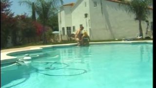 adult video 26 Blonde Slut Gets Fucked Poolside, sweet blonde teen on fetish porn -4