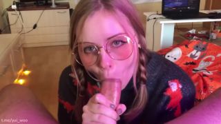 Pornhub - Yuiwoo - Cumshot on the face of a CUTE STEPSISTER - Big ass-7