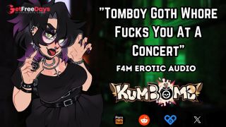 [GetFreeDays.com] F4M Tomboy Goth Whore Fucks You At A Concert Tomboy Goth FDom Public Sex Porn Clip June 2023-4