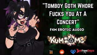 [GetFreeDays.com] F4M Tomboy Goth Whore Fucks You At A Concert Tomboy Goth FDom Public Sex Porn Clip June 2023-9