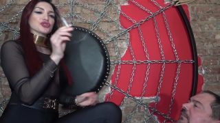 Smoking  Femdom  LadyScarlet: Stay In Position For My Wills-2