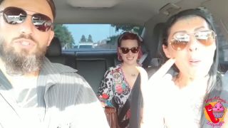 Threesome In The Car-7